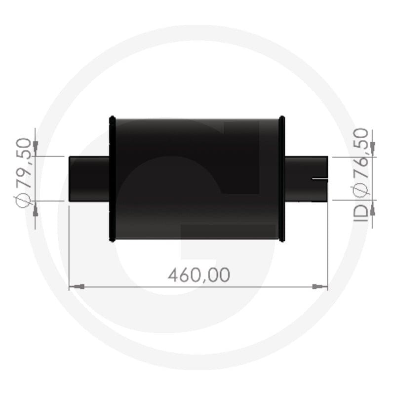 Tłumik 23815AGT0607 - 23815AGT0607 - Sklep rolniczy PoltechParts