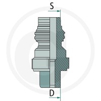 Kongsberg ABC-króciec przyłączeniowy 22801009 - Sklep PoltechParts