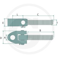 GRANIT Głowica widełkowa przegubowa 200120221 - 200120221 - Sklep rolniczy PoltechParts