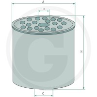 Fleetguard Filtr paliwa 739FF167A | poltechparts.pl