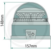 GRANIT Akumulatorowa lampa ostrzegawcza LED 7070010334 - 7070010334 - Sklep rolniczy PoltechParts