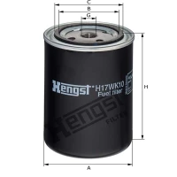 Hengst Filtr paliwa 866H17WK10 | poltechparts.pl