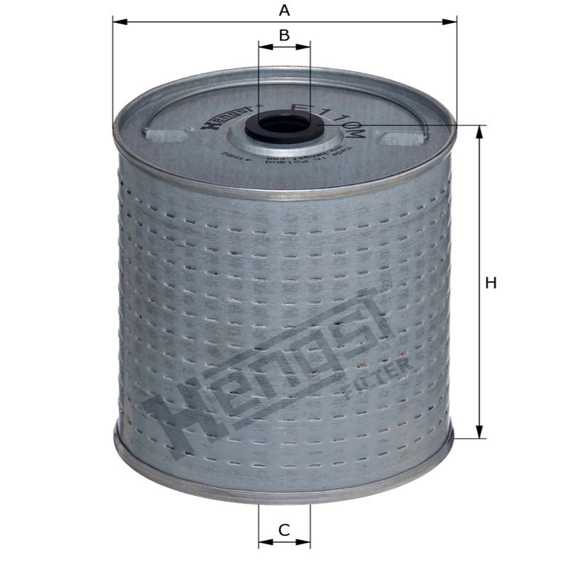 Hengst Filtr oleju E110M D02 866E110MD02 - 866E110MD02 - Sklep rolniczy PoltechParts