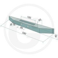 GRANIT Ostry punkt 1803200131 - 1803200131 - Sklep rolniczy PoltechParts