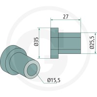 GRANIT Tulejka 18063-BOM-96 - 18063-BOM-96 - Sklep rolniczy PoltechParts
