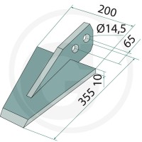 GRANIT Łopatka 180631-VAN-28 - 180631-VAN-28 - Sklep rolniczy PoltechParts