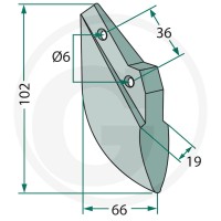 GRANIT Redlica siewnika 18099.HA-02 - Sklep PoltechParts