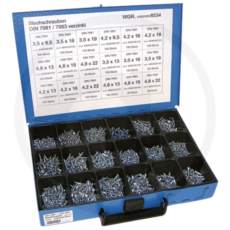GRANIT Zestaw blachowkrętów 487SET30