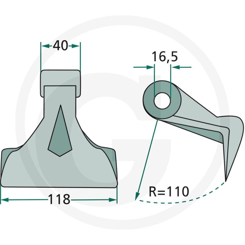 GRANIT Młotek 18063-RM-66 - 18063-RM-66 - Sklep rolniczy PoltechParts
