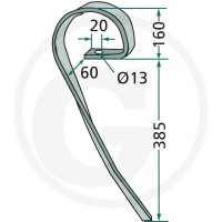 GRANIT Ząb 18010.1096 - 18010.1096 - Sklep rolniczy PoltechParts