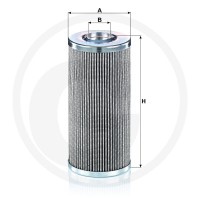 MANN FILTER Filtr hydrauliczny 565HD8004X | poltechparts.pl