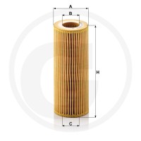 MANN FILTER Filtr oleju HU 722 X 565HU722X | poltechparts.pl