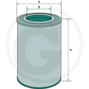 MANN FILTER Element filtra powietrza 565C291410.2