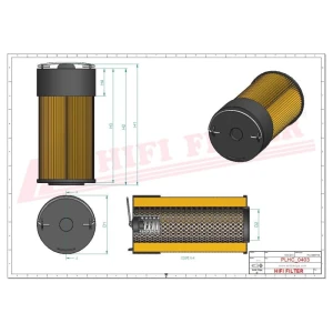 HIFI Filtr oleju hydraulicznego 56700227