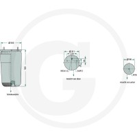 GRANIT Poduszka zawieszenia pneumatycznego 28830001 - 28830001 - Sklep rolniczy PoltechParts
