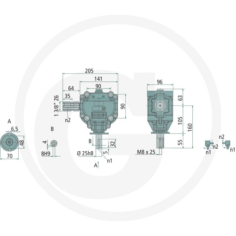 BONDIOLI & PAVESI Przekładnia 415S1018278… | poltechparts.pl