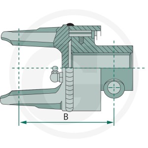 BONDIOLI & PAVESI Sprzęgło jednokierunkowe 415601102701R