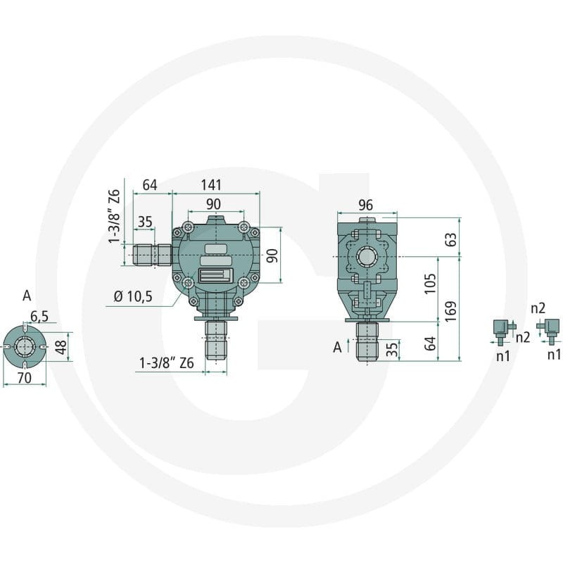 BONDIOLI & PAVESI Przekładnia 415S1018100… | poltechparts.pl