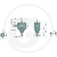 BONDIOLI & PAVESI Przekładnia 415S1018100… | poltechparts.pl