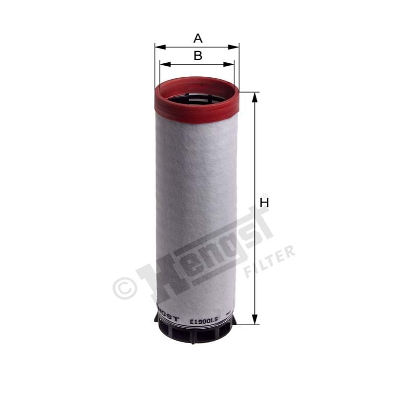 Hengst Filtr powietrza 866E1900LS - 866E1900LS - Sklep rolniczy PoltechParts