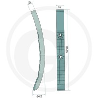 GRANIT ENDURANCE CARBIDE Redlica dłuta 179506667 - 179506667 - Sklep rolniczy PoltechParts