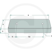 GRANIT Nakładka dziobowa 14270190 - 14270190 - Sklep rolniczy PoltechParts