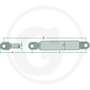 Stabilus Sprężyna gazowa 14270178