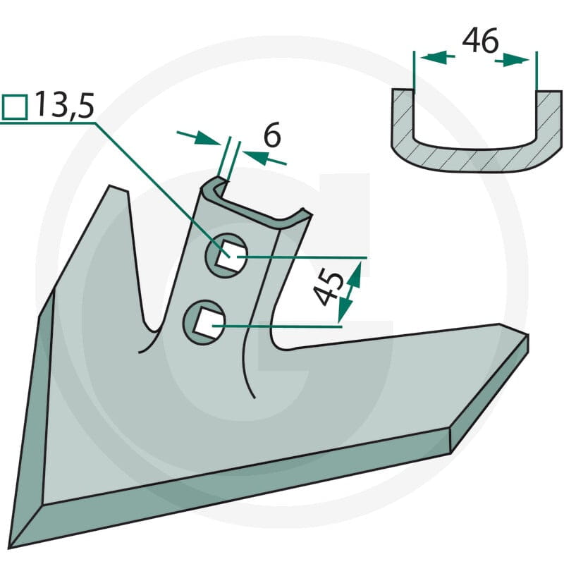 GRANIT Gęsiostopka 180047-PWV-0900 - 180047-PWV-0900 - Sklep rolniczy PoltechParts