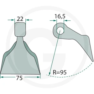 GRANIT Młotek 18063-RM-32