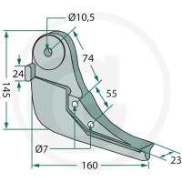 GRANIT Redlica siewnika 18099.AC-04 - Sklep PoltechParts