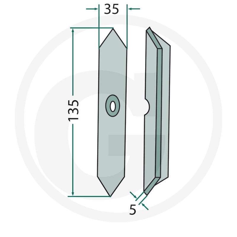 GRANIT Lemiesz 1802.G63-1 - 1802.G63-1 - Sklep rolniczy PoltechParts
