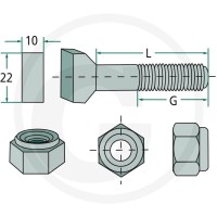GRANIT Śruba młoteczkowa 18051-1065 - Sklep PoltechParts