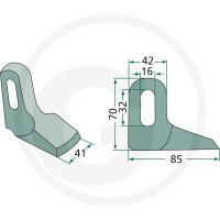 GRANIT Młotek 18063-RM-17 - 18063-RM-17 - Sklep rolniczy PoltechParts