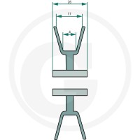 GRANIT Koło pasowe 31270006 - 31270006 - Sklep rolniczy PoltechParts