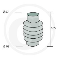 AL-KO Osłona mieszkowa 89303.130.08.15.0 - 89303.130.08.15.0 - Sklep rolniczy PoltechParts