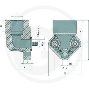 GRANIT WP-kołnierz-LK40-1/2" 25702422