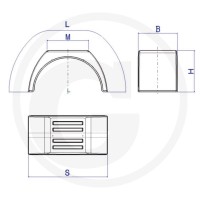 Sauermann Błotnik pojedynczego koła 28801199 - Sklep PoltechParts