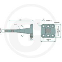 GRANIT Zaczep kulowy 220890021 - 220890021 - Sklep rolniczy PoltechParts