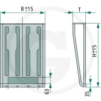 Sauermann Błotnik naczepy 28810019 - Sklep PoltechParts