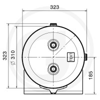 Frauenthal Zbiornik powietrza 8273000016 - 8273000016 - Sklep rolniczy PoltechParts