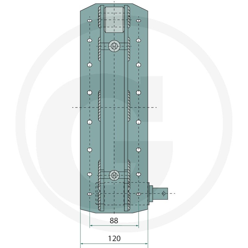 FAD Zestaw szczęk hamulcowych 220316A070C - 220316A070C - Sklep rolniczy PoltechParts