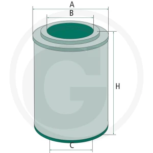 GRANIT Filtr oleju hydraulicznego/przekład. 8002165