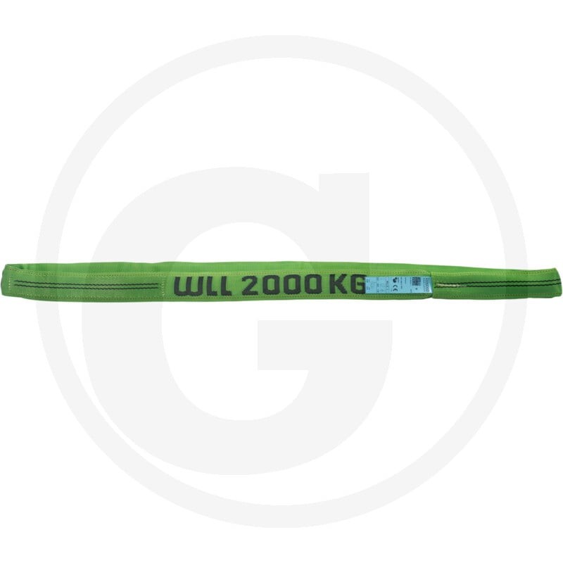 Dolezych Zawiesie okrągłe 2T 3,000 /6,000 zielone 12516026