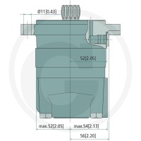 WHITE Silnik hydrauliczny OMSS 125 257151F0537 - 257151F0537 - Sklep rolniczy PoltechParts