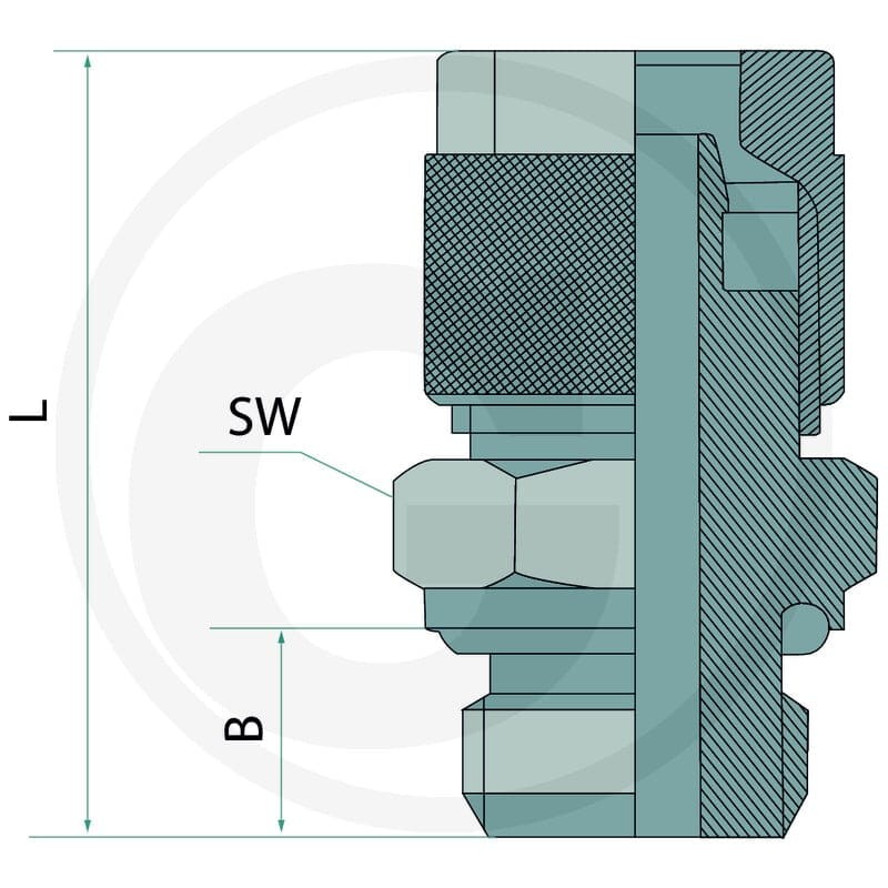 GRANIT A-GE-6/4-3/8-MSv v - proste złącze wkręcane 60601011031 - 60601011031 - Sklep rolniczy PoltechParts