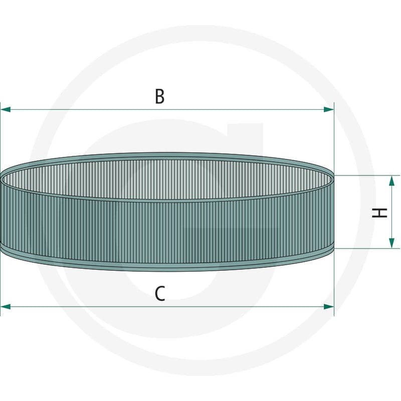 MANN FILTER Filtr powietrza 565C11004 - 565C11004 - Sklep rolniczy PoltechParts