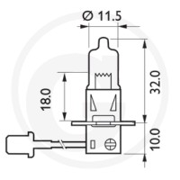 Philips Żarówka halogenowa H3 44713336MDC1 | poltechparts.pl