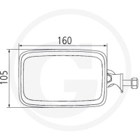 GRANIT Reflektor roboczy LED 7070010305 - Sklep PoltechParts