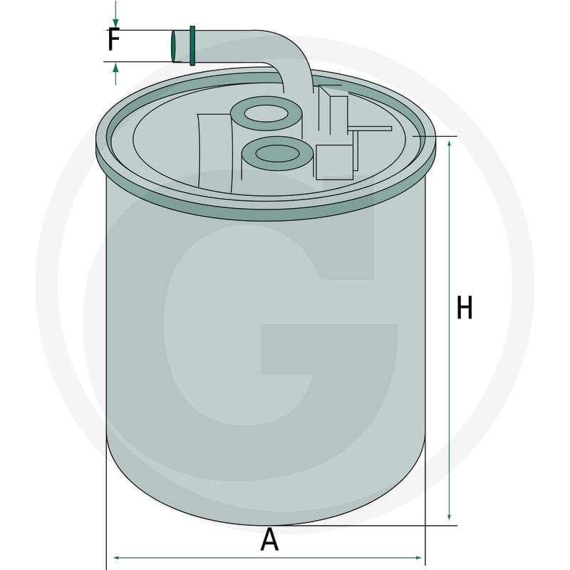 MANN FILTER Filtr paliwa 565WK842.17 | poltechparts.pl