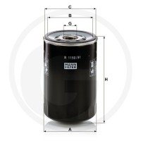 MANN FILTER Filtr oleju 565W1150.91 | poltechparts.pl